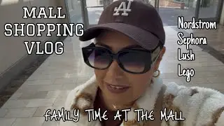 FAMILY MALL OUTING VLOG // SHOPPING AT THE ROSEVILLE MALL
