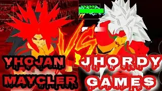 DB AF TTT||EVIL GOKU SSJ 12 VS JHORDY GAMES