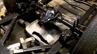 Реставрация Triumph TR3A 1959 года, рулевое управление/карданный вал/установка радиатора
