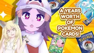 Opening A Years Worth Of Cards! ft. Mint【_universecat】