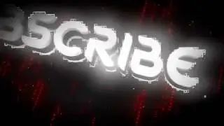 subscribe intro black and white 3D constumize made from (blender)
