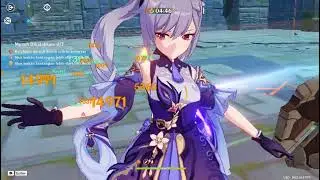 Keqing best set artifact actually is if full Elemental Mastery