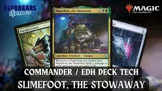Slimefoot, the Stowaway | Magic the Gathering Commander deck | Fungus | Saproling | tribal | EDH
