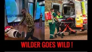 SHOCKING SCENES ! Deontay Wilder Lands A Devastating Punch & Breaks A Mascots Jaw!