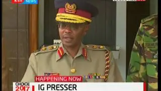Inspector General of Police Joseph Boinnet says the lone gunman never entered the main house