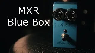 MXR M103 Script Blue Box Reissue 🎸 Sonic Youth, Led Zeppelin, Дельфин