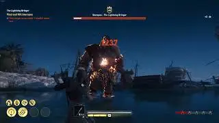 Defeating Steropes - Lightning Bringer Cyclops | Assassin's Creed Odyssey | PC Gameplay