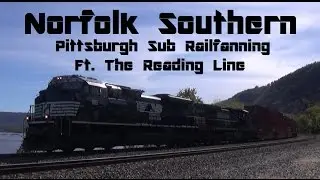 Norfolk Southern Railfanning: The Pittsburgh Sub Ft. The Reading line