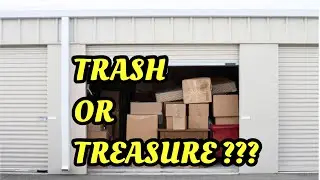 Buying A Storage Locker Unit To Resell At the Flea Market (Starting A New Business)