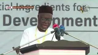 Speech: JUSTICE AND PEACE- THE TRUE INGREDIENTS FOR NATIONAL DEVELOPMENT | Jalsa Salana Ghana 2025🇬🇭