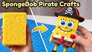 SpongeBob Pirate Crafts 👻🏴&zwj;☠️ | Flying Dutchman Inspired DIY