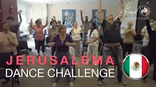Residencia de personas mayores bailan Jerusalema | Abuelos bailando Jerusalema Challenge Mexico