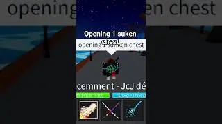 opening 1 sunken chest #roblox #bloxfruits
