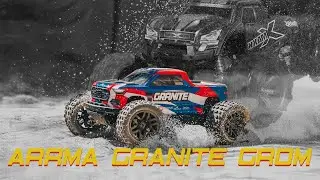 Essai du ARRMA GRANITE GROM...sur piste 1/8 !
