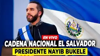 🔴EN VIVO: CADENA NACIONAL PRESIDENTE NAYIB BUKELE INAUGURA 70 NUEVAS ESCUELAS 2 ESCUELAS POR DIA