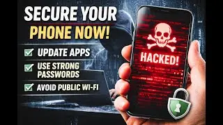 How to Secure Your Phone & Stop Hackers (Must Watch).