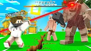 TEPEG&Ouml;Z MAĞARASINA GİRDİM - Minecraft Tepeg&ouml;z Modu