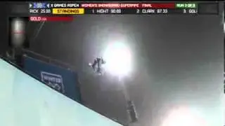 Arielle Gold Run 3 Women s Snowboard Superpipe Final