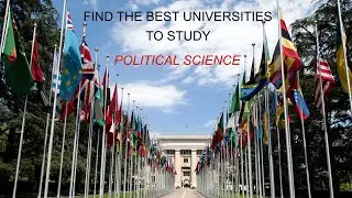 Find the best universities to study Political Science