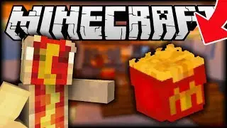 FAST FOOD RESTAURANT BUILD TUTORIAL | Minecraft Java Edition
