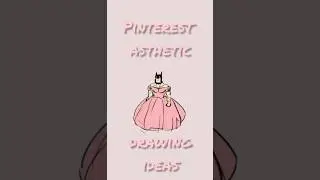 Asthetic pinterest drawing ideas 🎀| easy drawings | #youtube #asthetic #pinterest #art #easydrawing