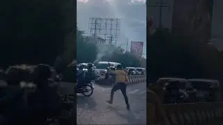THE DANCING TRAFFIC ENFORCER #viral #trending #hazelschannel3293 #shorts #asmr #dancing#cute#amazing