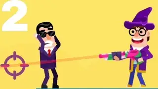 HITMASTERS SHOTGUN MODE ALL LEVELS 25 GAMEPLAY WALKTHROUGH PART 2 | NEW GUN UNLOCKED |