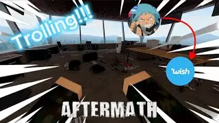 Trolling MY TEAMMATES For LOOT In AFTERMATH ROBLOX Feat | Wicky The Bandit From WISH