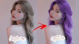 change your hair color tutorial 🦋
