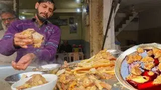Beef paye nashta | old street food breakfast | discover with Zeeshan 