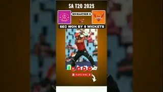 SEC won QUALIFIER 2 🤩 SEC vs PR SA20 2025 Dream11 GL win #viralshorts #trending #ytshorts #sa20 #yt