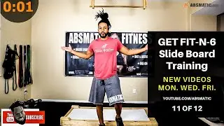 Get Fit-N-6 Slide Board Training | MIIT 11 | Sand-Bag