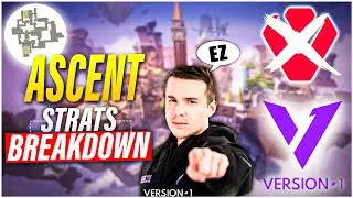 Professional Valorant Strategy - How Version 1 Defeated Sentinels on Ascent!