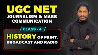 History of Print , Radio and Broadcast Media in India | Deepanshu Chauhan