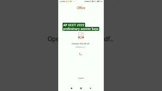 AP ECET 2022 preliminary answer keys#ecet2022 #shorts #link👇#answerkey