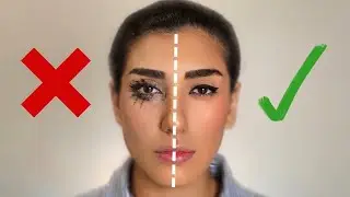 چرا خط‌چشمت خوب نمیشه؟ |رازی که میکاپ‌آرتیست‌ها نمیگن! |👁