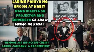 LAKING PAHIYA NG GROOM AT KABIT NANG IPAKITA SA PROJECTOR ANG EBIDENSYA SA ARAW MISMO NG KASAL.