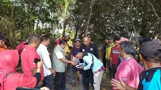 Yudha Bersama Memo Hermawan Anggota DPRD Jabar  Tengok Langsung 6 Keluarga Korban Kebakaran Leles