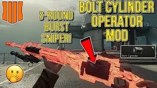 3-ROUND BURST SNIPER RIFLE 🤭 (BO4 BOLT CYLINDER OPERATOR MOD OUTLAW)