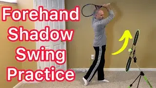How To Properly Shadow Swing A Topspin Forehand (Helpful Tennis Tips)