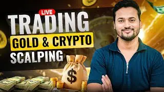 Live Crypto And Gold Scalping Trading  | 21 Jan 2026 #cryptoscalping #xauusdlive