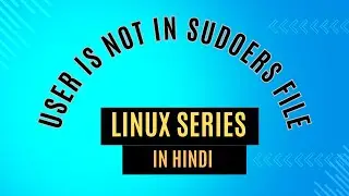 Linux Error : User is not in sudoers file | How to resolve this error #linux #linuxinhindi #ubuntu