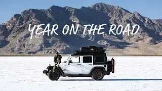 Living out of my Jeep Wrangler - Year on the Road