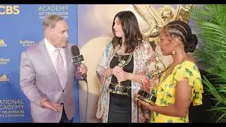 Alex Duda & Kareen Gunning - The Kelly Clarkson Show - Entertainment Talk Show - 49th Daytime Emmys