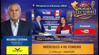 Ricardo Cotrina #1 Candidato a Diputados Libertad Popular