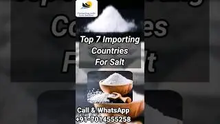 Salt importer Countries || Salt Export Business #howtoexport #importexport #export #exim #course