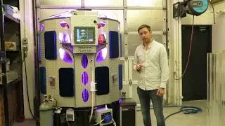 Промышленный биореактор для водорослей Plankton 1250L