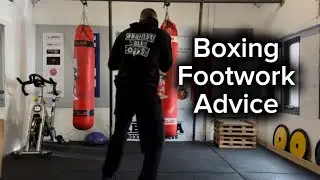 Boxing Footwork Advice #boxing #footwork