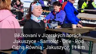 Běžkování v Jizerských horách, Jakuszyce - Samolot - Orle - Rozdroże pod Cichą Równią - Jakuszyce
