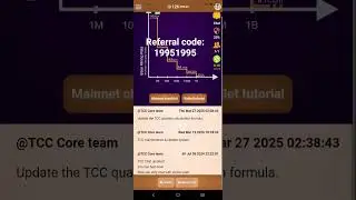 New mining Tcc network referral code:19951995